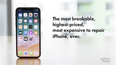 SquareTrade Says iPhone X is 'Most Breakable iPhone Ever' as 